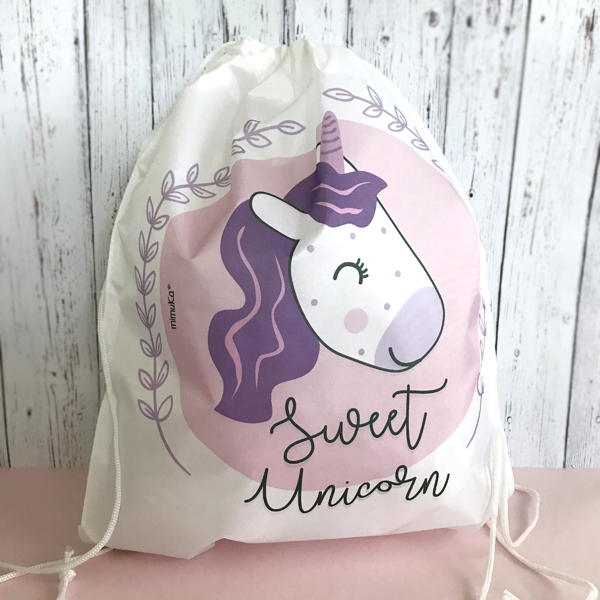 Bolsa cara Unicornio