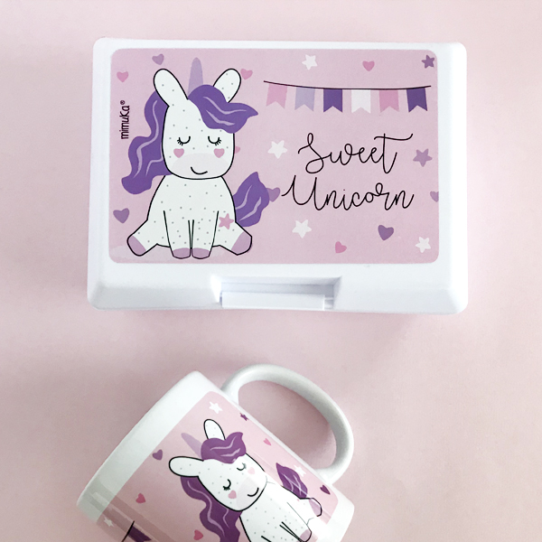 Tartera Unicornio Morado