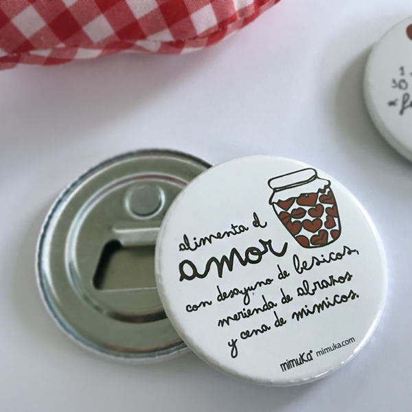 Abrebotellas Alimenta el Amor