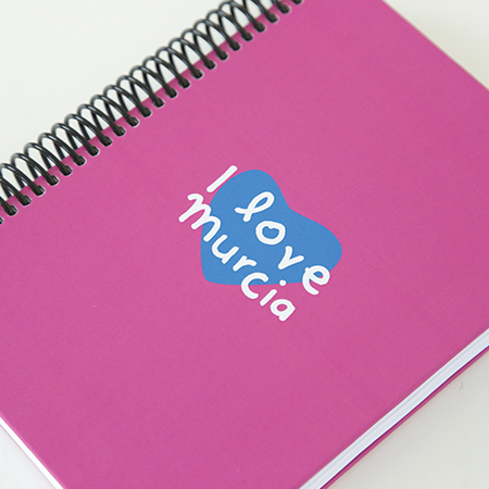 Cuaderno Fucsia Murcia