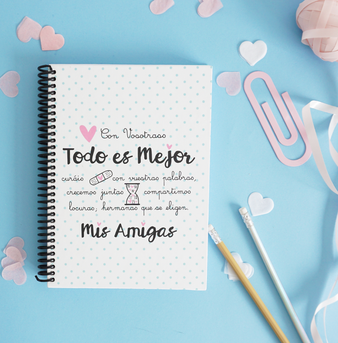 CUADERNO MIS AMIGAS