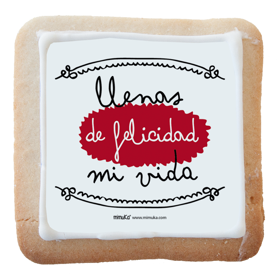 Galleta Llenas mi Vida