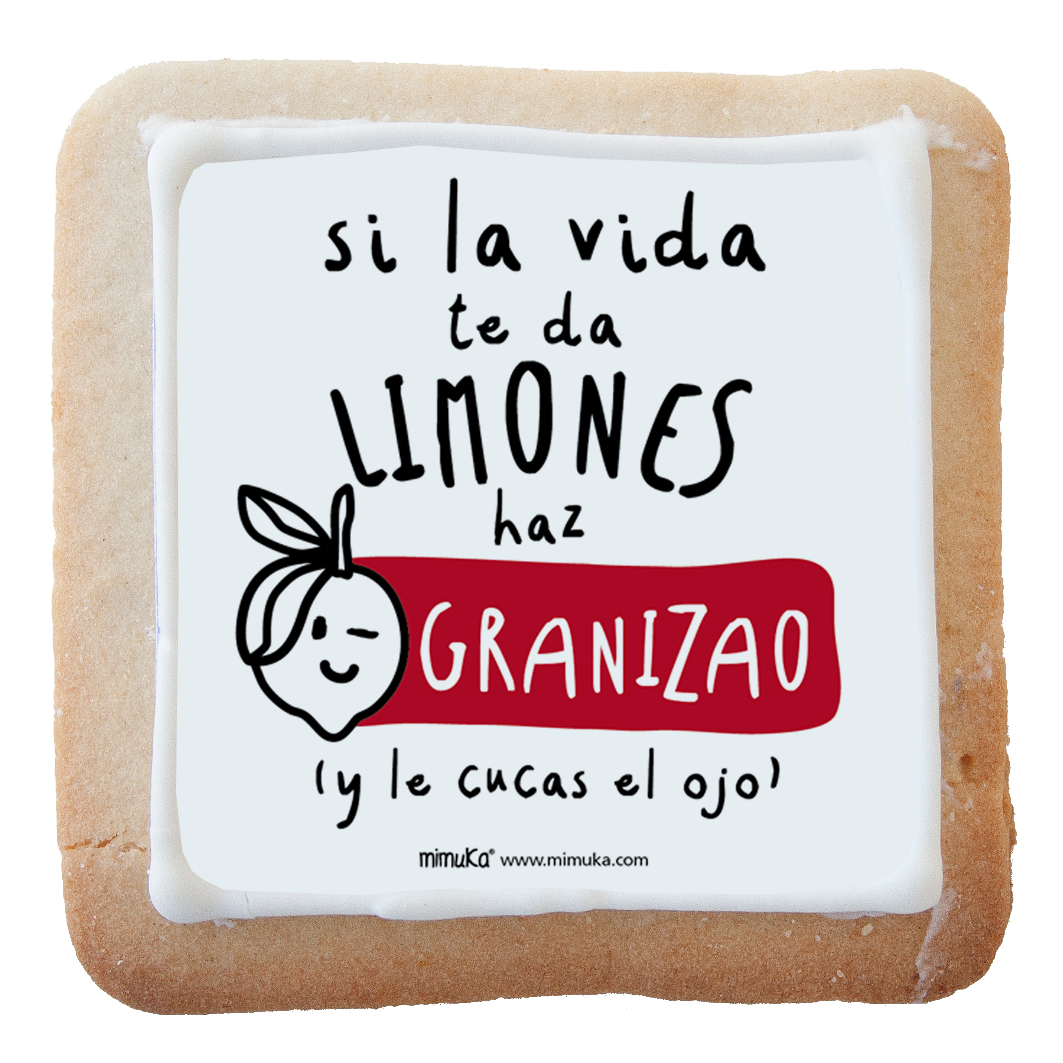 Galleta Limones y Granizao