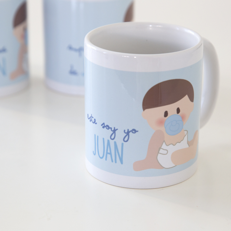 Taza Beb azul