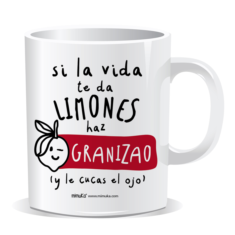 Taza Limones y Granizao