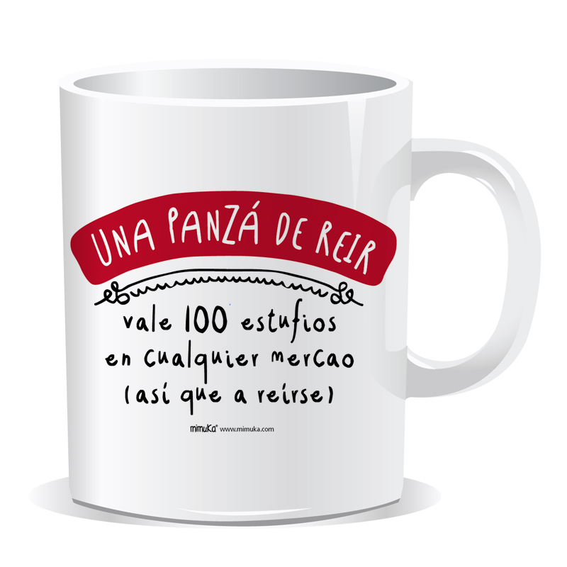 Taza  Panza reir