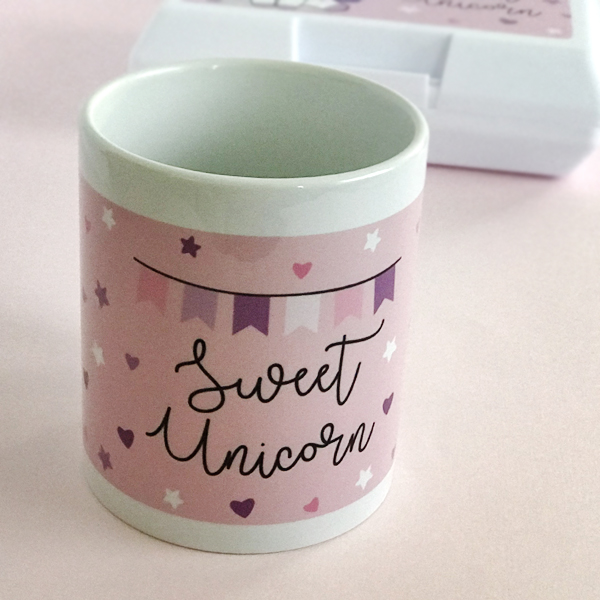 Taza Unicornio Morada