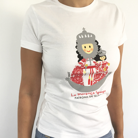 Camiseta Virgen Fuensanta mujer